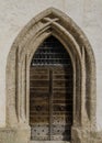 Doors of St. George's Chapel at Hohensalzburg Castle, Salzburg, Austria Royalty Free Stock Photo