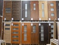 Doors in the store Royalty Free Stock Photo