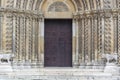 Doors to the entrance to the church at the Weidahunyad fortress