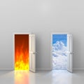 Doors to heaven and hell