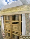 Doors to the Kazakh yurt