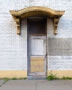 Doorway into Abandoned Building Royalty Free Stock Photo