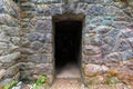 Doorway into Abandoned Stone House