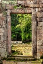 Doorway at Angkor Wat Cambodia