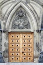 The doorway of the East Block, Parliament Buildings