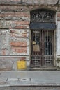 Doorway Former Jewish Ghetto Warsaw Poland Royalty Free Stock Photo