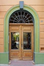 Doorway of Mexican residence Royalty Free Stock Photo