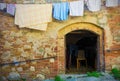 Doorway in Montepulciano