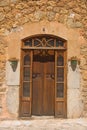 Doorway of Spanish home Royalty Free Stock Photo