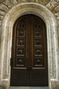 Doorway of Siena buliding very old one