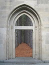 Doorway to the Forest Royalty Free Stock Photo