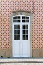 Doorway with traditional azulejos tiles