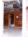 Doorways in an abandoned home in ghost town of Ironton, Colorado.