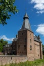 Doorwerth Castle is a medieval castle near Arnhem, Netherlands Royalty Free Stock Photo