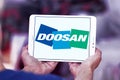 Doosan company logo Royalty Free Stock Photo