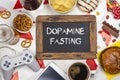 Dopamine fasting background