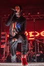 Detroit, Michigan -USA- March 25, 2023: Dope performs as special guest for Static X at the Fillmore Detroit