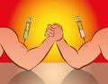 Doping Sports Syringe Anabolic Drugs