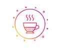 Doppio coffee icon. Hot drink sign. Vector Royalty Free Stock Photo