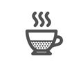 Doppio coffee icon. Hot drink sign. Vector Royalty Free Stock Photo