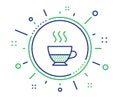 Doppio coffee icon. Hot drink sign. Vector Royalty Free Stock Photo