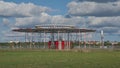 Radar installation in Tempelhof, old airport in Berlin Royalty Free Stock Photo