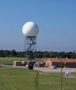 Doppler radar tower Royalty Free Stock Photo