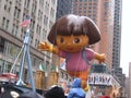 A Dora the Explorer balloon at the Macy's Thanksgiving Day Parade