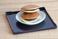 Dorayaki Japanese Pancake Dessert Royalty Free Stock Photo