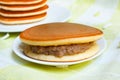 Dorayaki (Japanese Pancakes). Royalty Free Stock Photo
