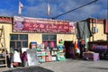 Dorchen, Tibet, China, June, 18, 2018. Tibetian shop in Dorchen city