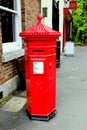 Penfold post box, Dorchester, Dorset. Royalty Free Stock Photo