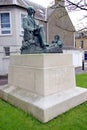 Dorchester England. Statue of Thomas Hardy