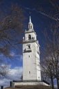 Dorchester Heights Memorial tower in Thomas Park, South Boston Massachusetts, USA Royalty Free Stock Photo
