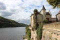 The Dordogne at Lalonde, Bergerac Royalty Free Stock Photo