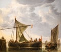 The passage boat, 1650 painting by Aelbert Cuyp