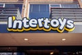 Intertoys logo above the entrance