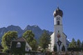 Dorfkirche in Grainau Royalty Free Stock Photo