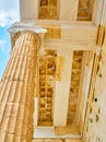 Propylaea, the ancient gateway to the Athenian Acropolis. Athens, Greece. Royalty Free Stock Photo