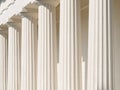 Doric Columns Of Ancient Temple Royalty Free Stock Photo