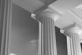 Doric Columns Of Ancient Temple Royalty Free Stock Photo