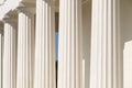 Doric Columns Of Ancient Temple Royalty Free Stock Photo