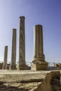 Doric columns ruins Royalty Free Stock Photo