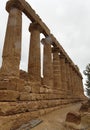 Doric Columns Temple of Juno