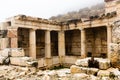 Doric Fountain House in Sagalassos Royalty Free Stock Photo