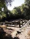 Doric Temple in the Grounds of the Mon Repose Palace Royalty Free Stock Photo