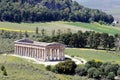 The Doric temple of Segesta Royalty Free Stock Photo