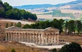 Doric temple of Segesta Royalty Free Stock Photo