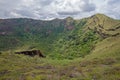 Dormant crater in Masaya Volcano National Park, Nicaragua.