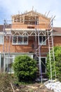 Dormer Construction on House